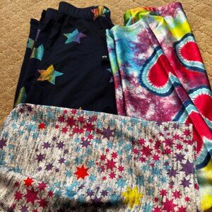 Terez Girls size Large leggings bundle of 3